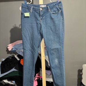 No Boundaries Juniors Skinny Jeans in Blue